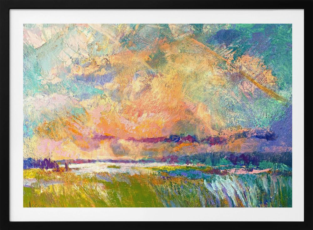 Glowing Skyline | Poster