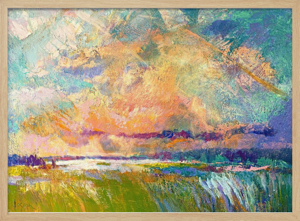 Glowing Skyline | Poster