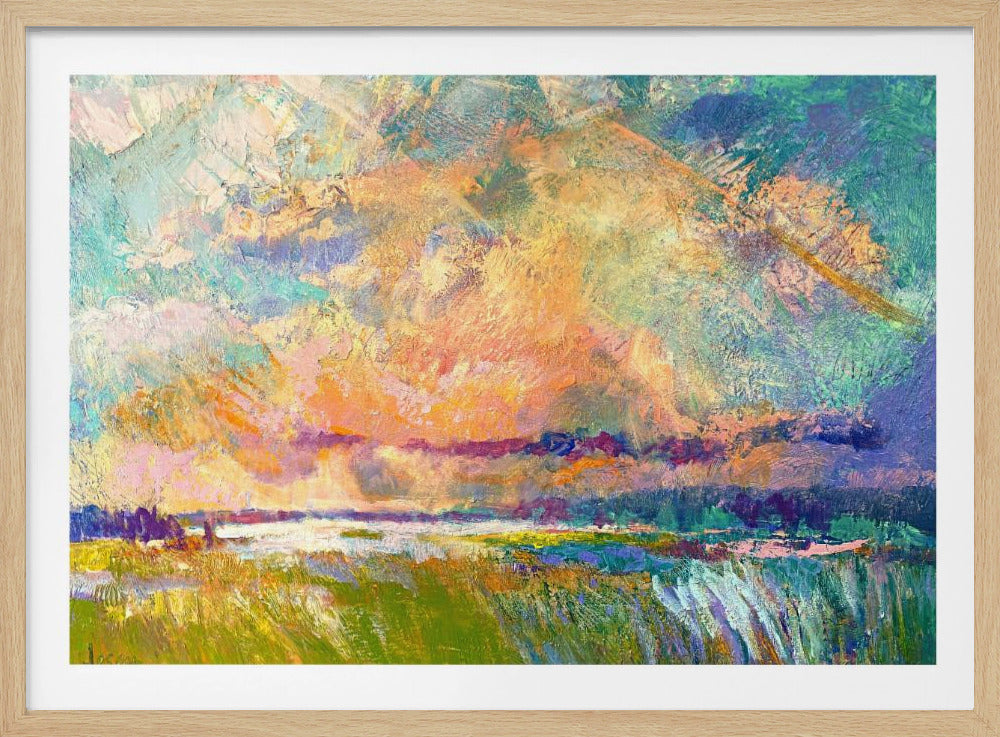 Glowing Skyline | Poster