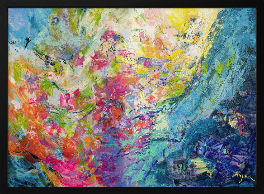 Vivid Colors And Delicate Petals | Poster