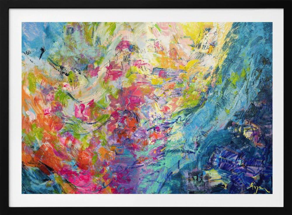 Vivid Colors And Delicate Petals | Poster