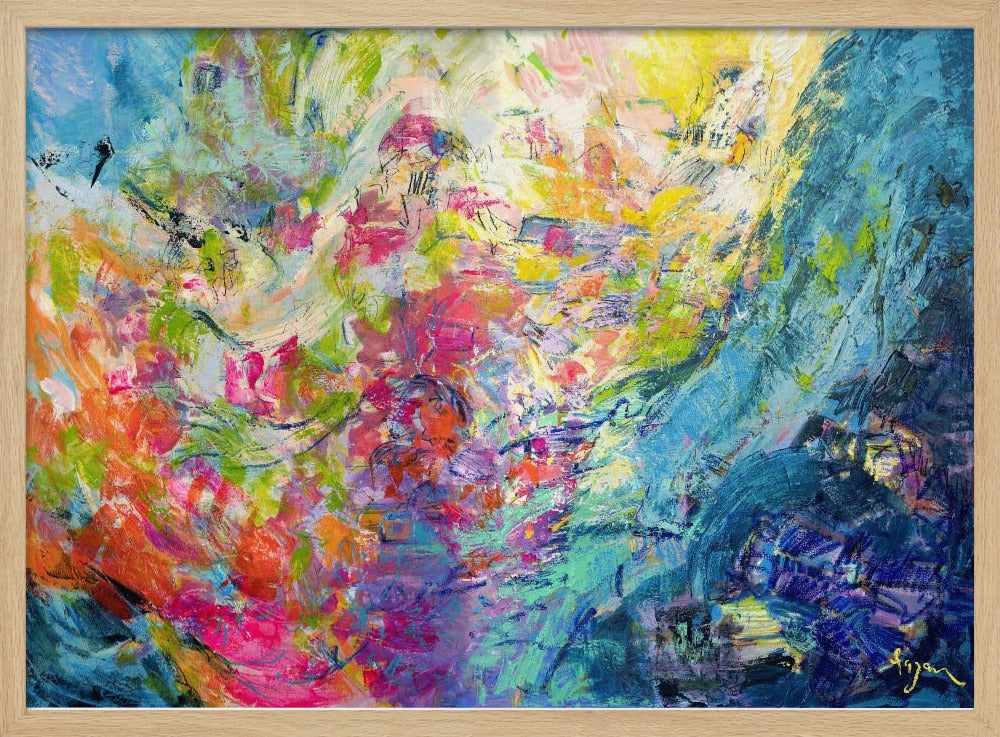 Vivid Colors And Delicate Petals | Poster