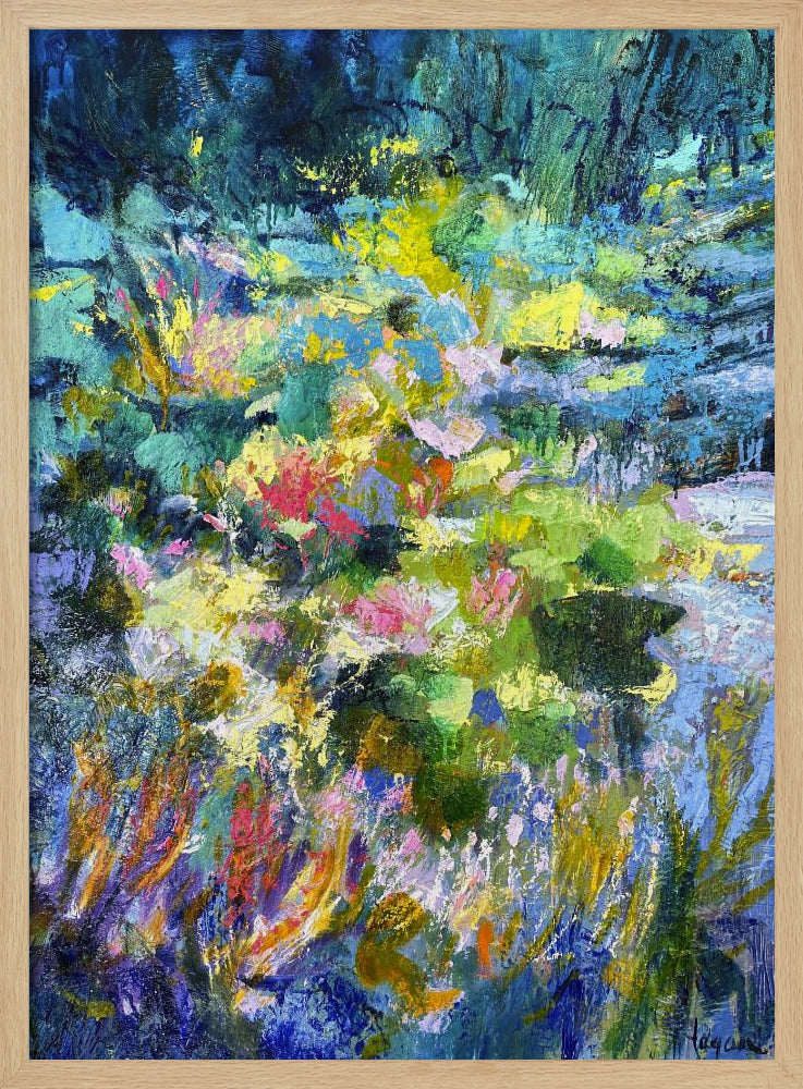 Vibrant Garden Glow | Poster