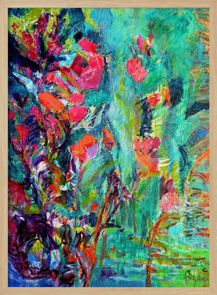 Vivid Colors And Delicate Petals | Poster