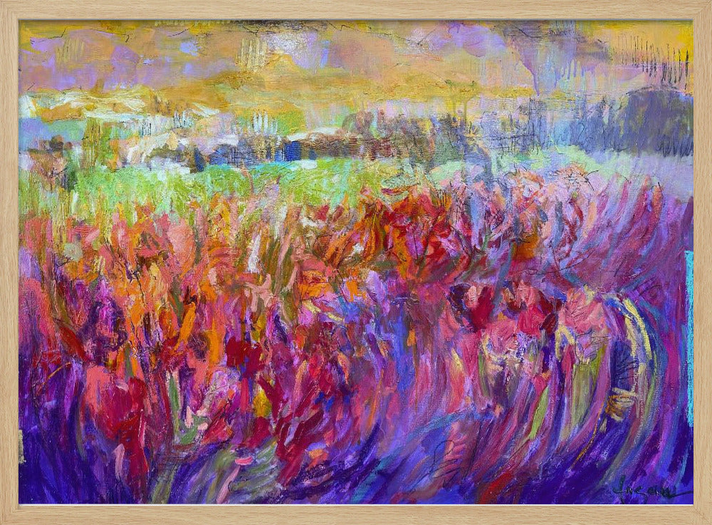 Vibrant Field Hues | Poster