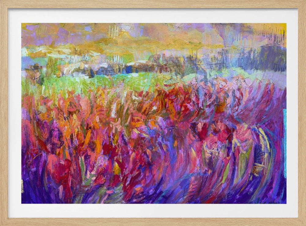 Vibrant Field Hues | Poster