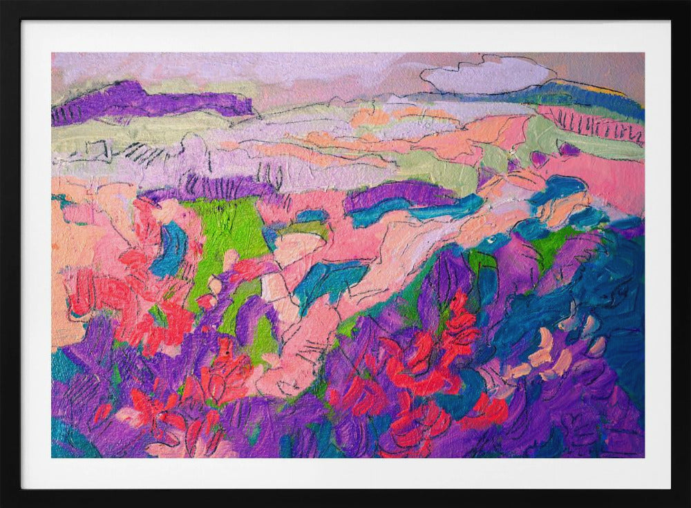 Colorful Petal Dance | Poster