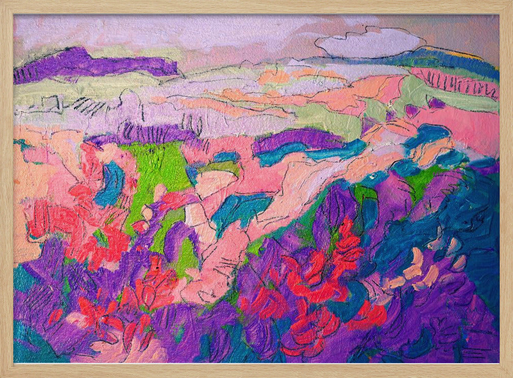 Colorful Petal Dance | Poster