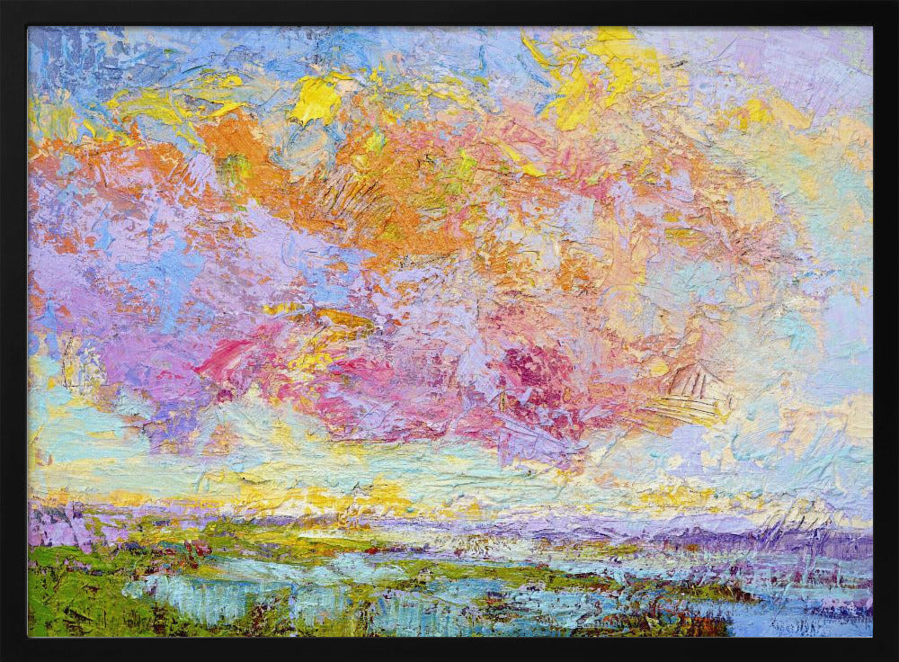 Abstract Colorful Skies | Poster