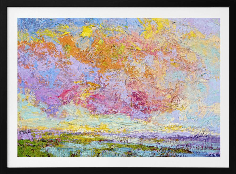 Abstract Colorful Skies | Poster