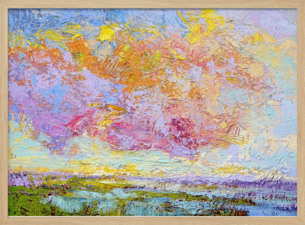 Abstract Colorful Skies | Poster