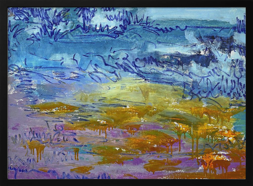 Expressionist Colorful Abstract | Poster