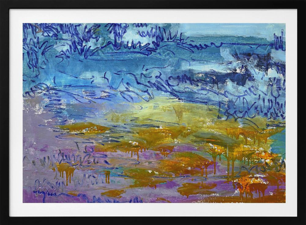 Expressionist Colorful Abstract | Poster