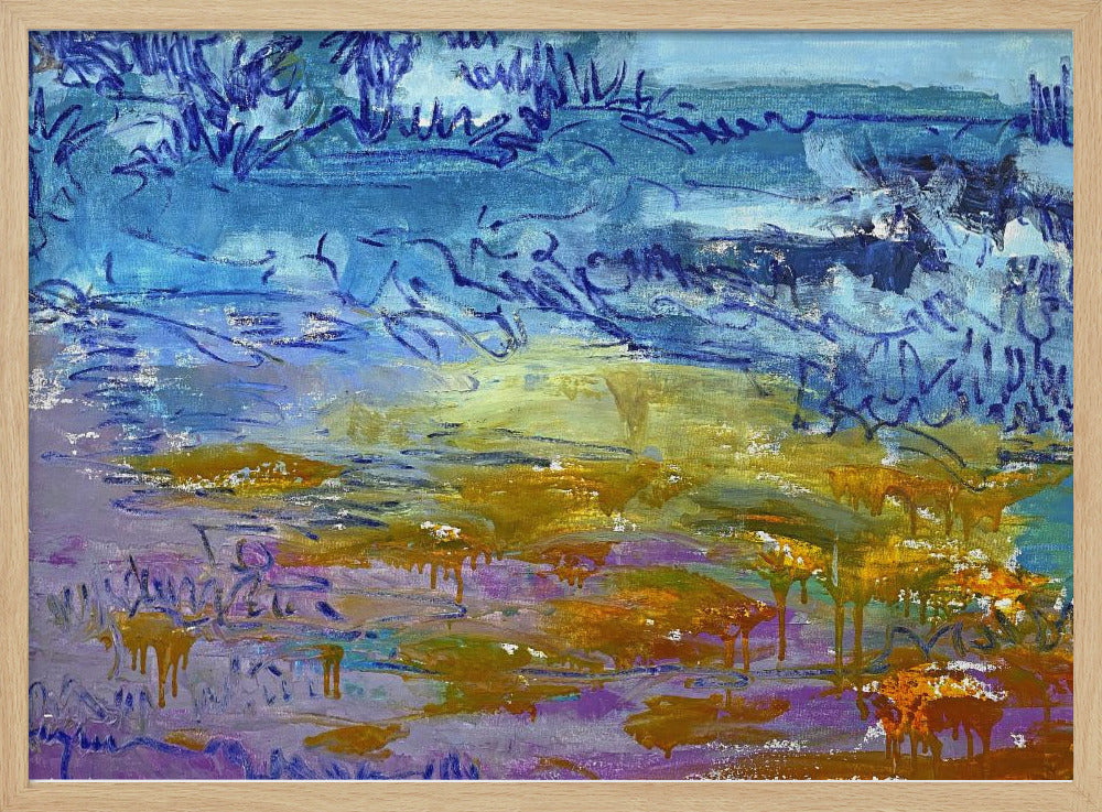 Expressionist Colorful Abstract | Poster