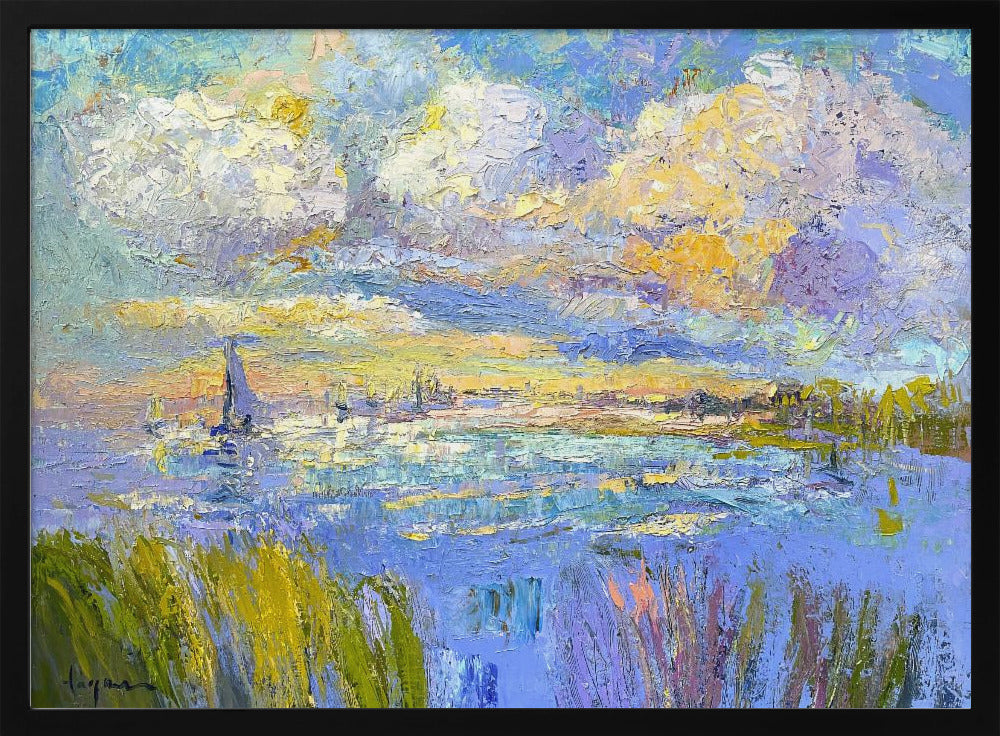 Dreamy Coastal Skies | Poster