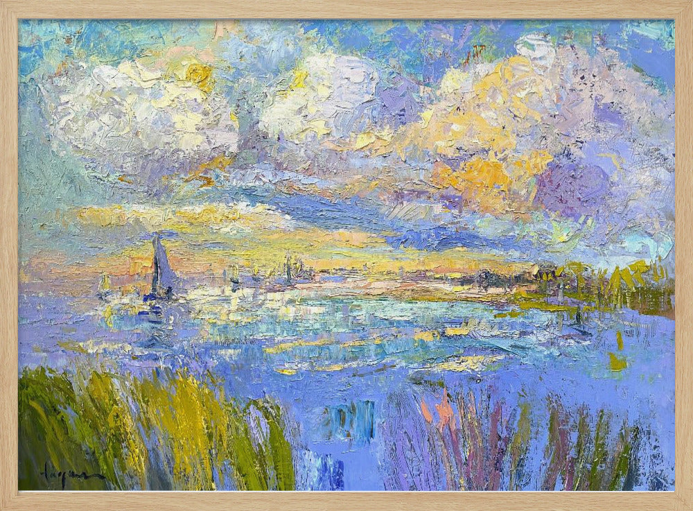 Dreamy Coastal Skies | Poster