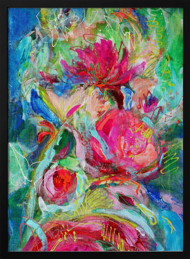 Vibrant Petal Symphony | Poster