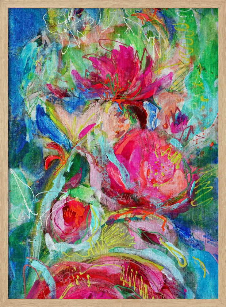 Vibrant Petal Symphony | Poster