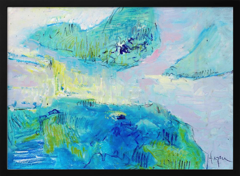 Azure Serenity | Poster