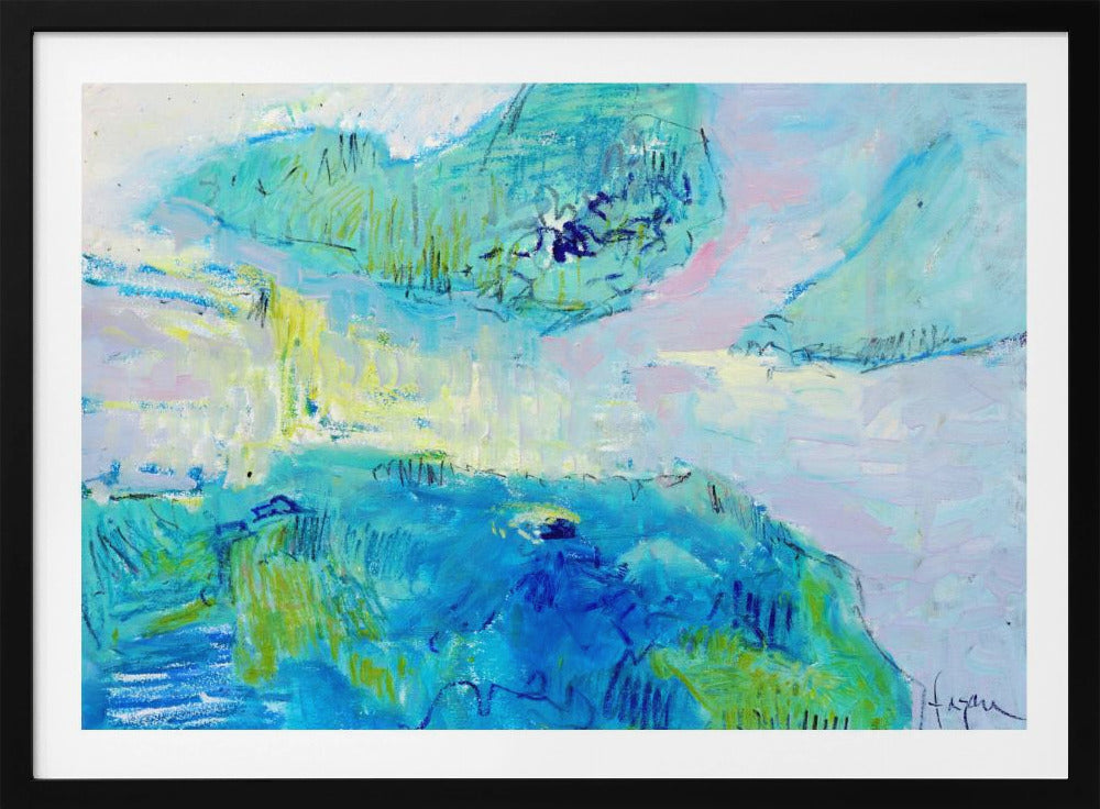 Azure Serenity | Poster