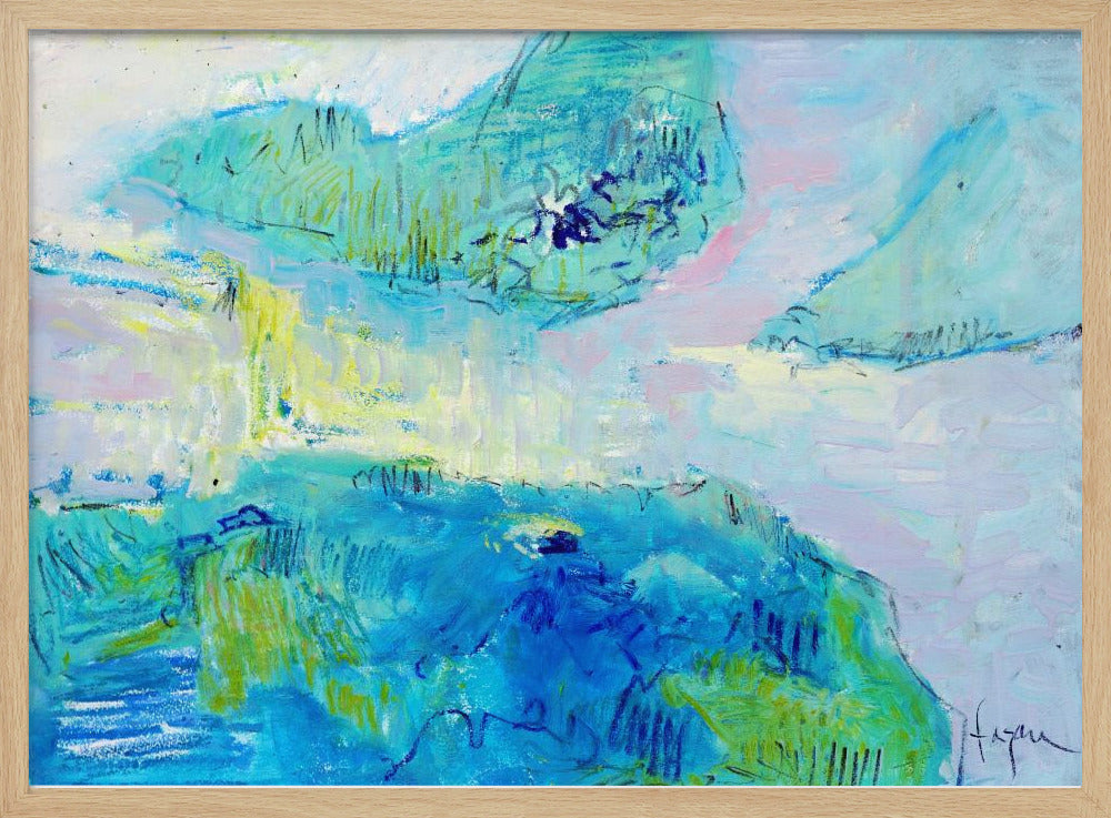 Azure Serenity | Poster