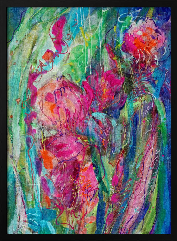 Impressionist Floral Abstract | Poster