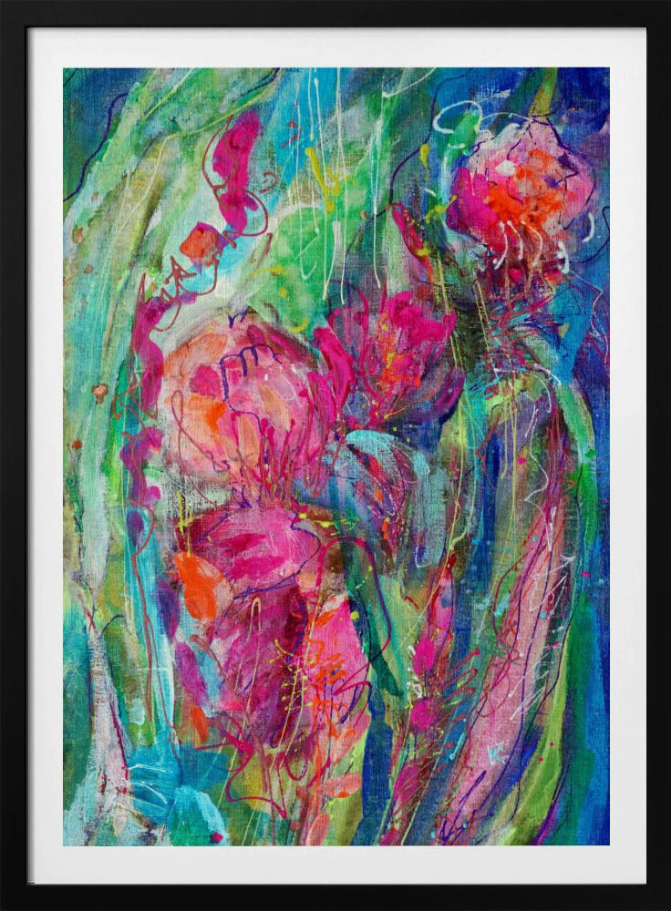 Impressionist Floral Abstract | Poster