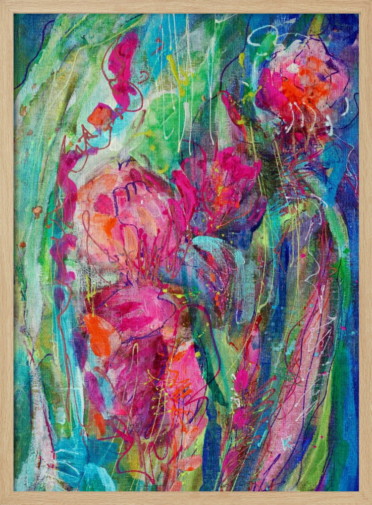 Impressionist Floral Abstract | Poster