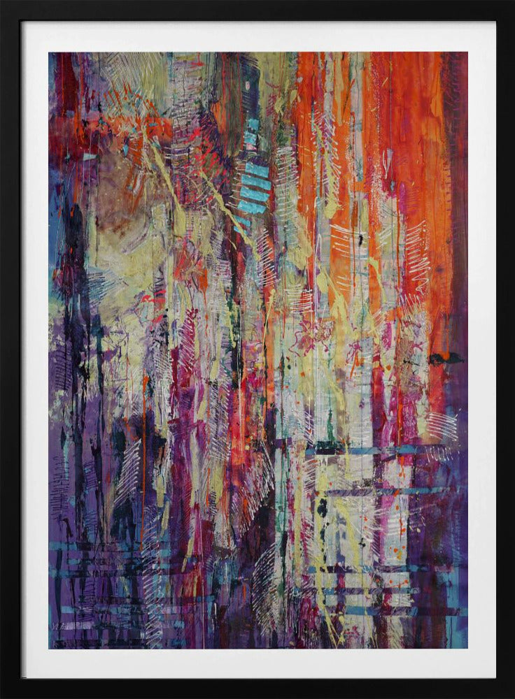 Graceful Echoes of Vibrance | Poster