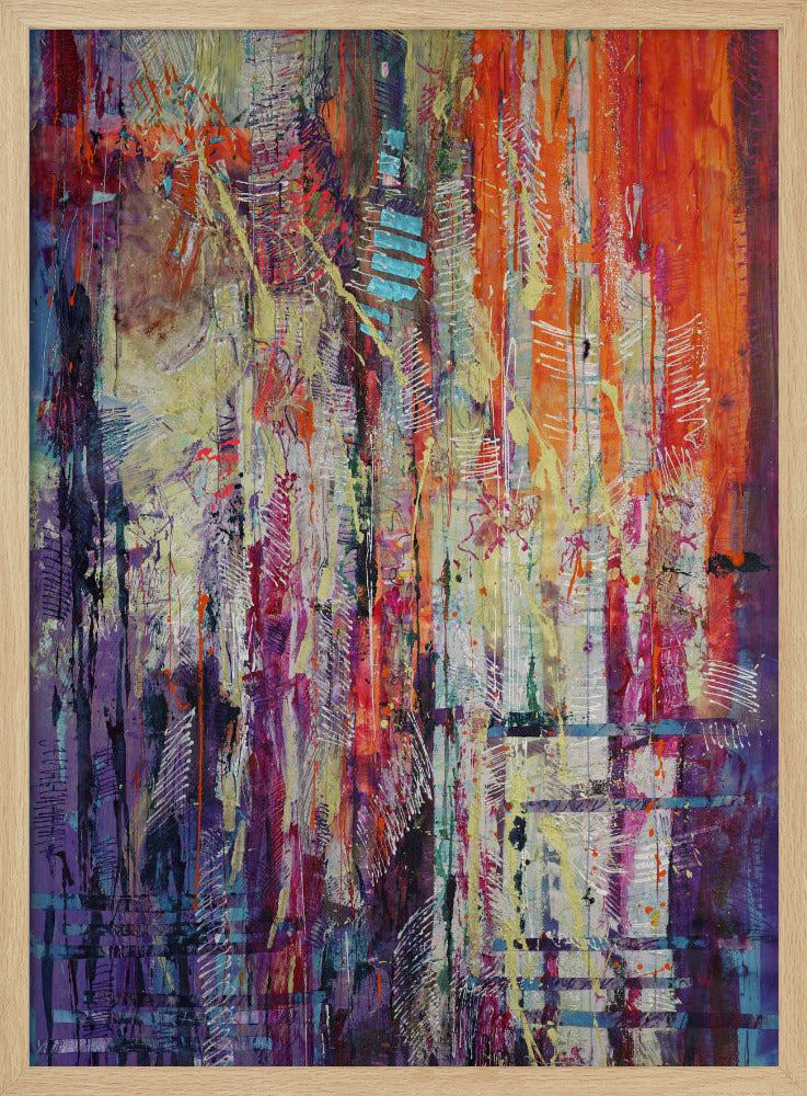 Graceful Echoes of Vibrance | Poster