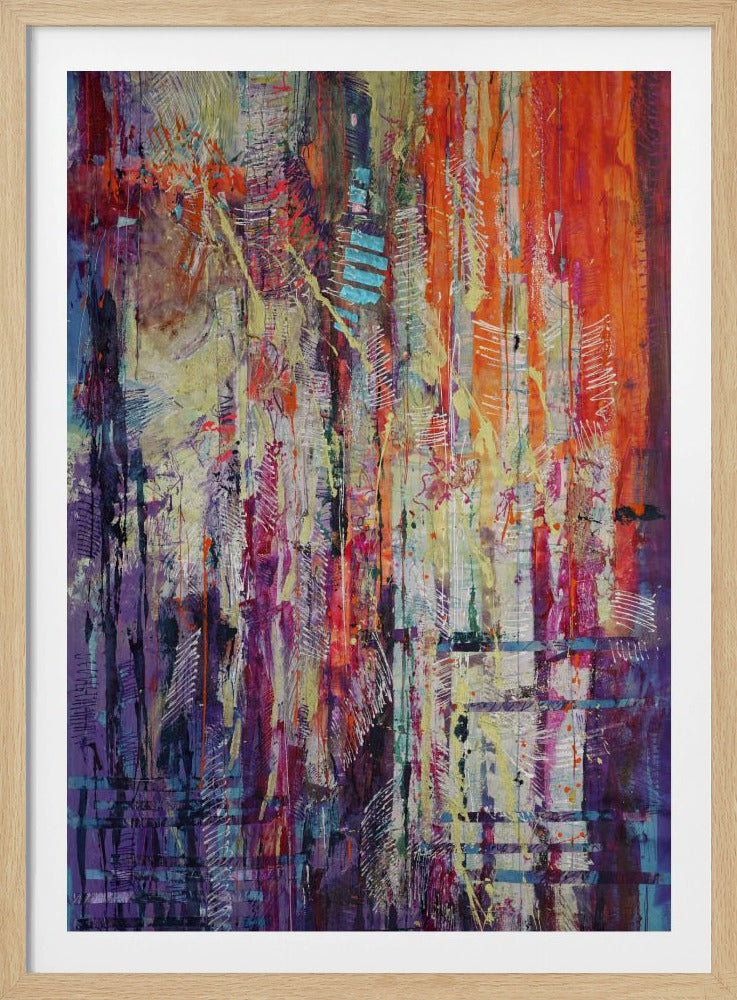 Graceful Echoes of Vibrance | Poster