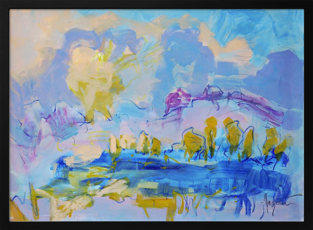 Dreamy Pastel Landscape | Poster