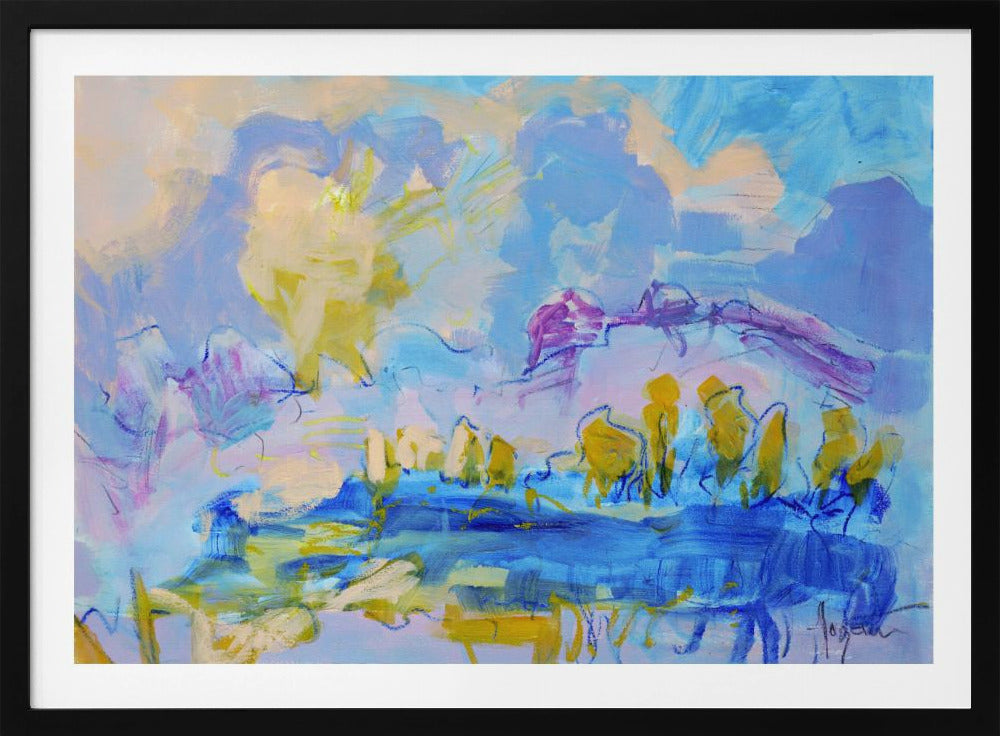 Dreamy Pastel Landscape | Poster