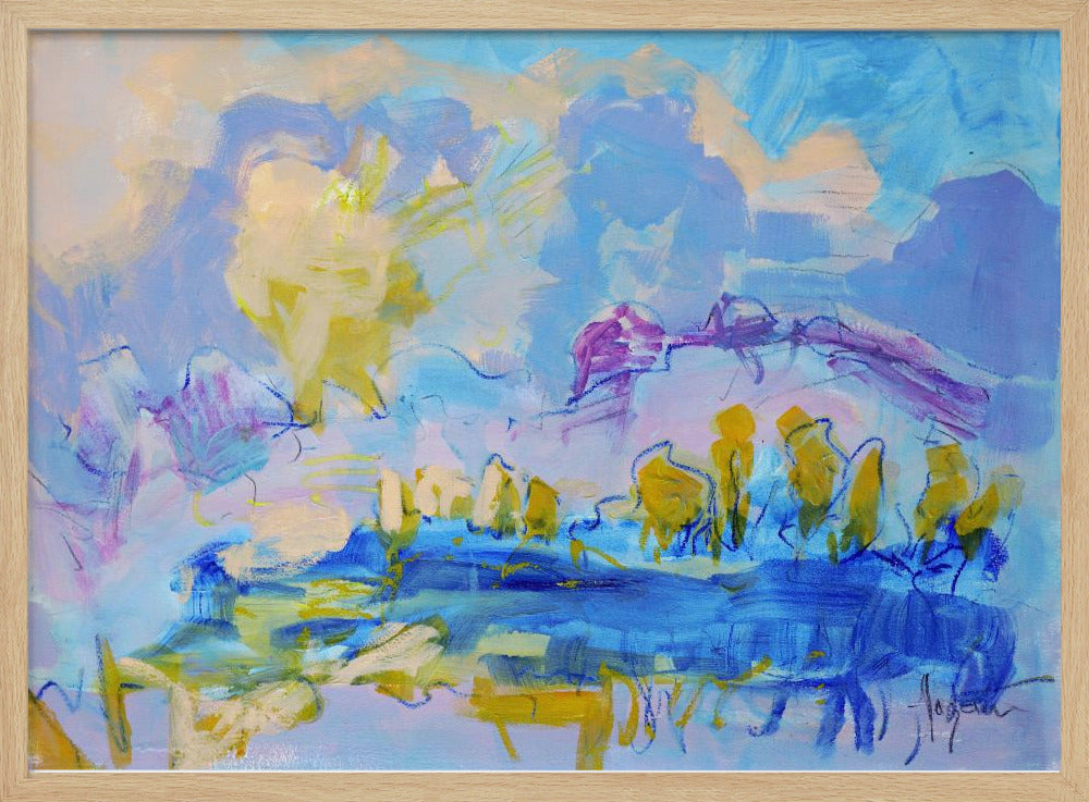 Dreamy Pastel Landscape | Poster