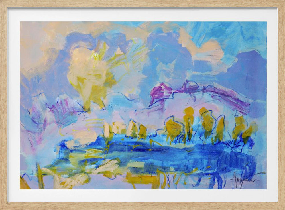 Dreamy Pastel Landscape | Poster