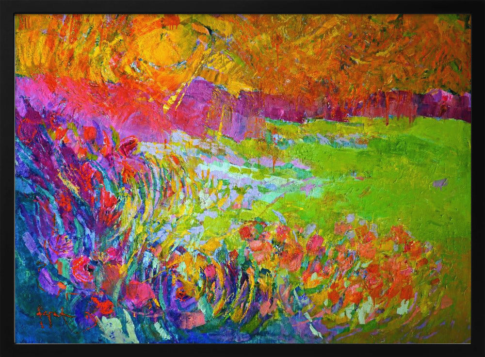 Vivid Garden Harmony | Poster