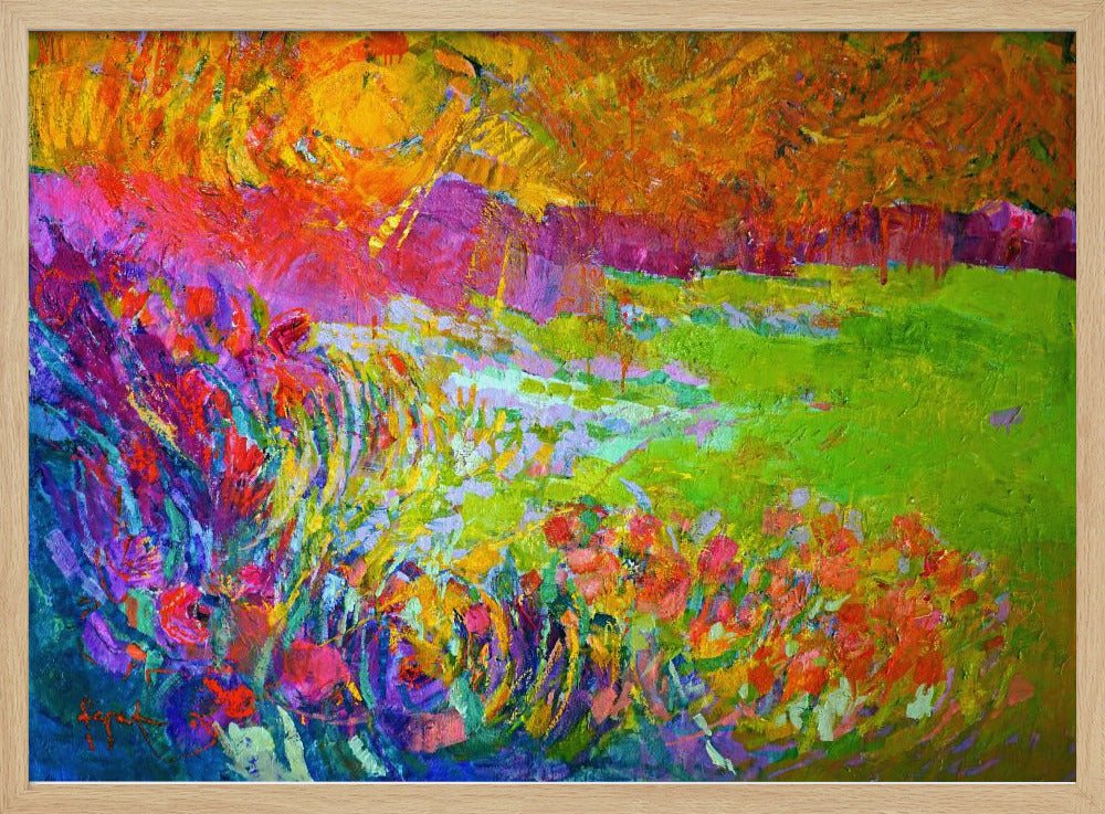 Vivid Garden Harmony | Poster