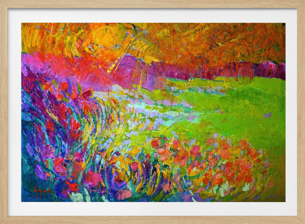 Vivid Garden Harmony | Poster