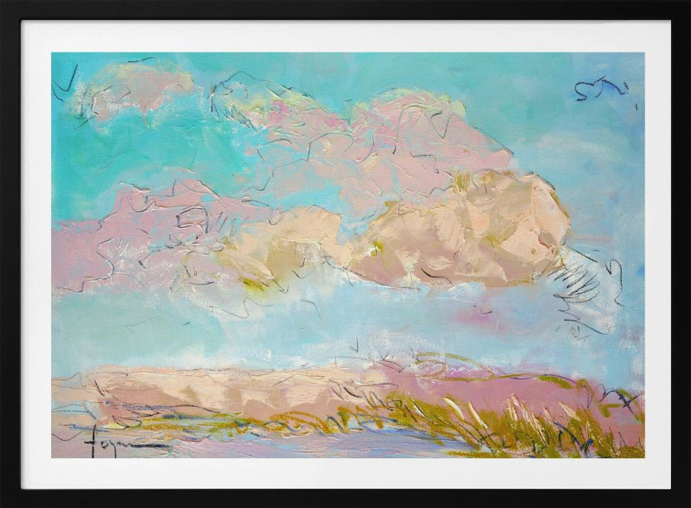 Pastel Sky Drift | Poster