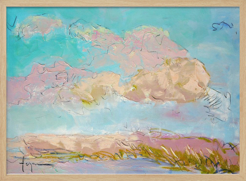 Pastel Sky Drift | Poster