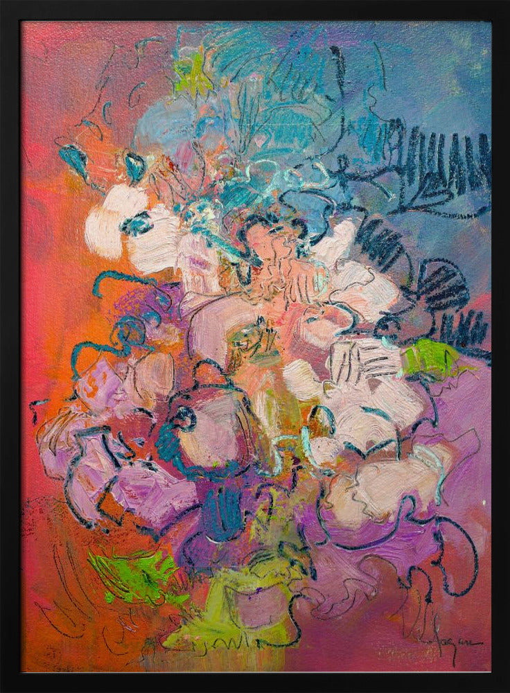 Floral Dreamscape | Poster