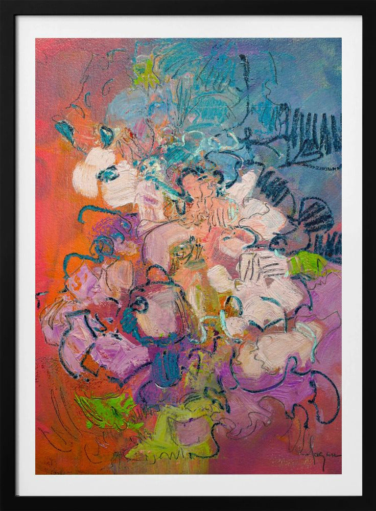 Floral Dreamscape | Poster