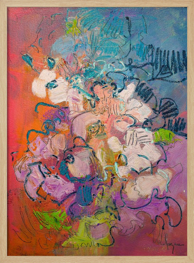 Floral Dreamscape | Poster