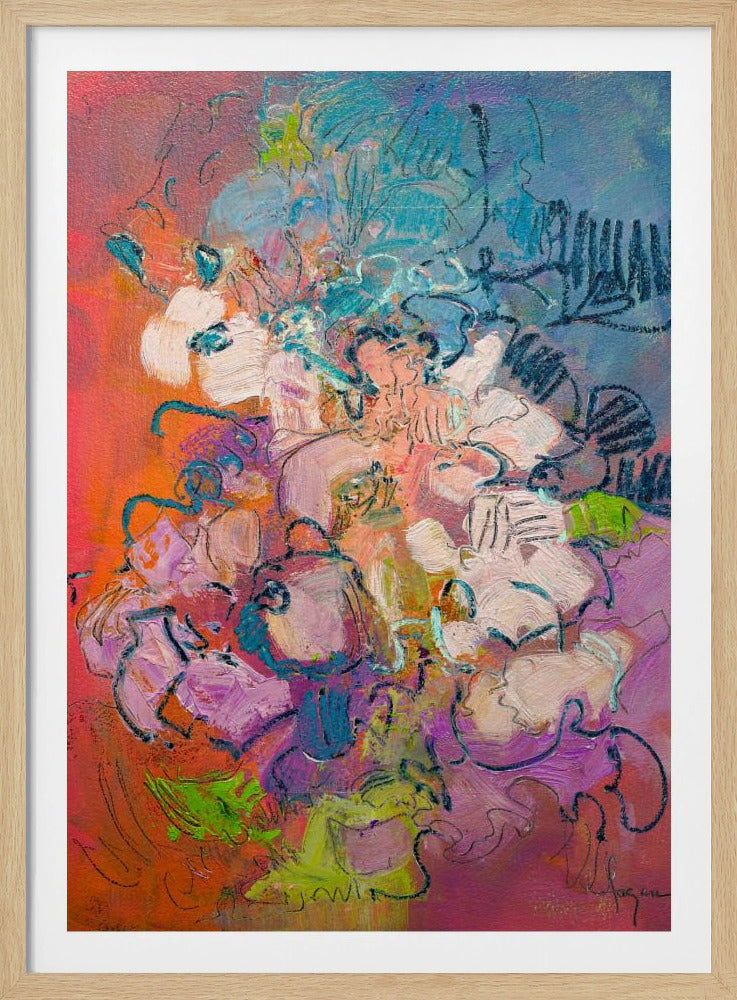 Floral Dreamscape | Poster