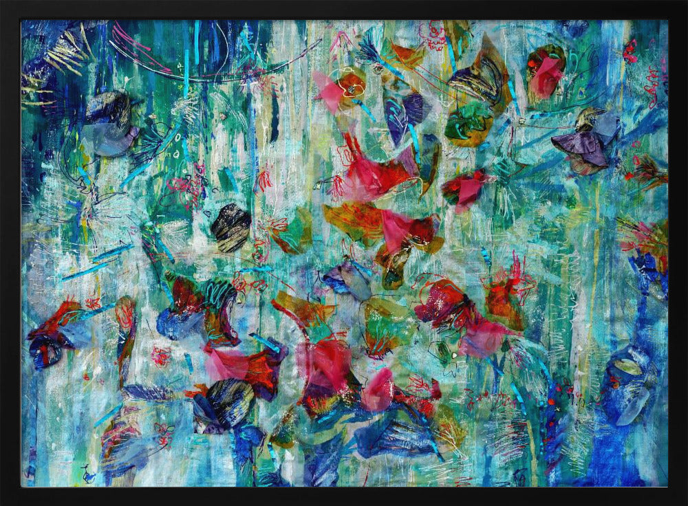 Blooming Shimmer: Sparkle in the Light | Poster