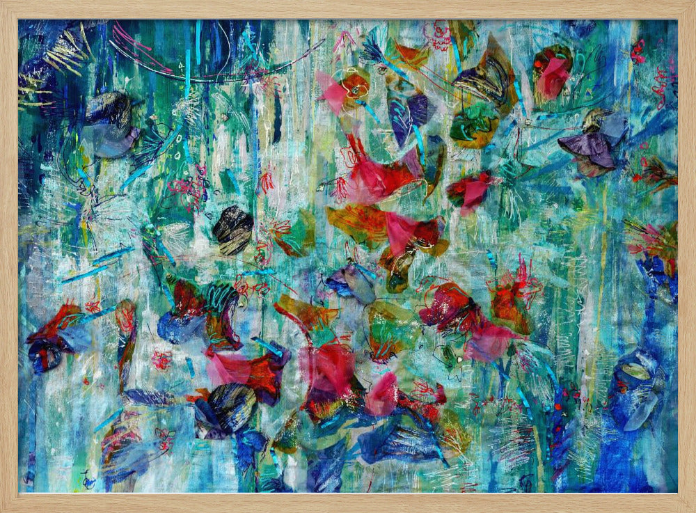 Blooming Shimmer: Sparkle in the Light | Poster