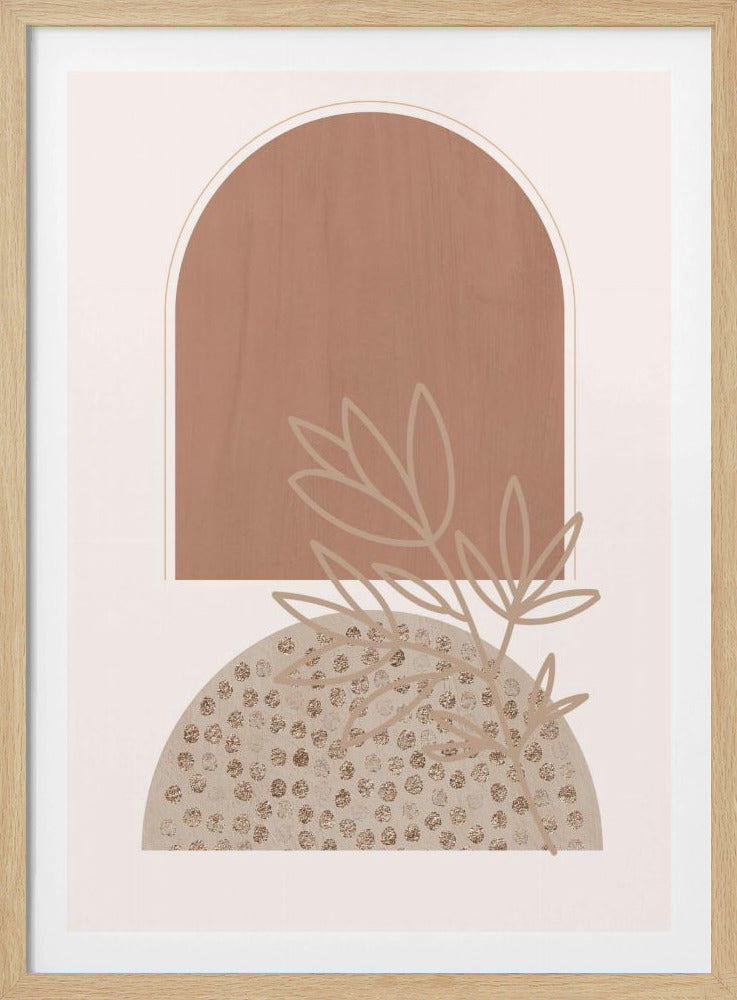 Boho Beige 1 | Poster