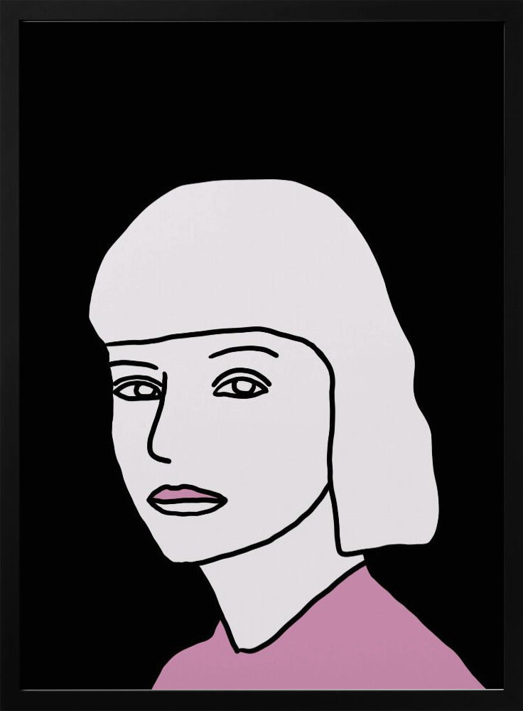 The Look in Pink and Black | Poster