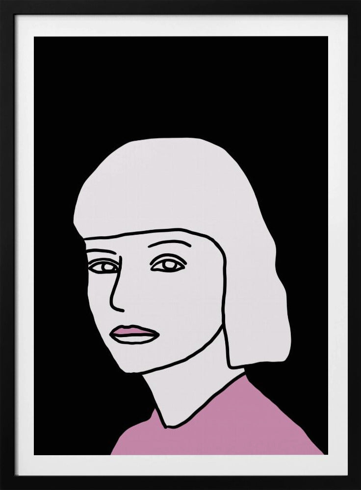 The Look in Pink and Black | Poster