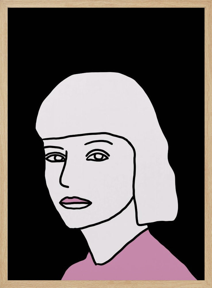 The Look in Pink and Black | Poster